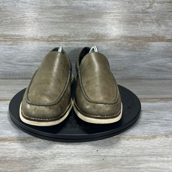 Cole Haan Men's Original Grand Gray Leather Venetian Loafers Size 10 M - Picture 2 of 9